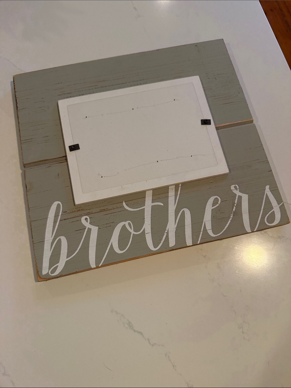 Mud Pie Brothers Wood Photo Frame